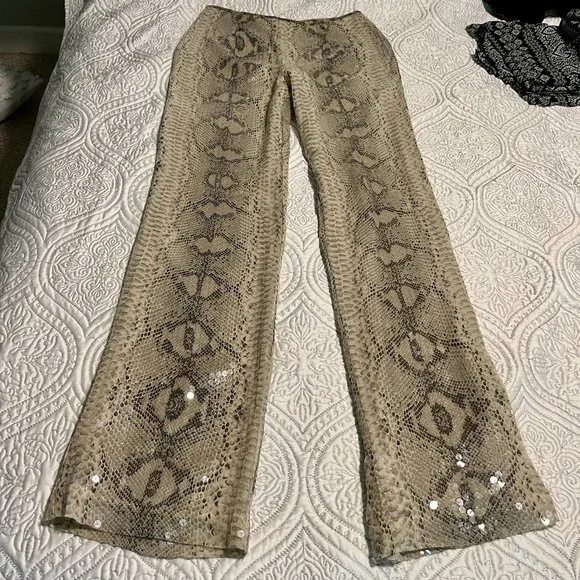 BASIX II | Pants & Jumpsuits | Basix Ii Sequin Snake Pants